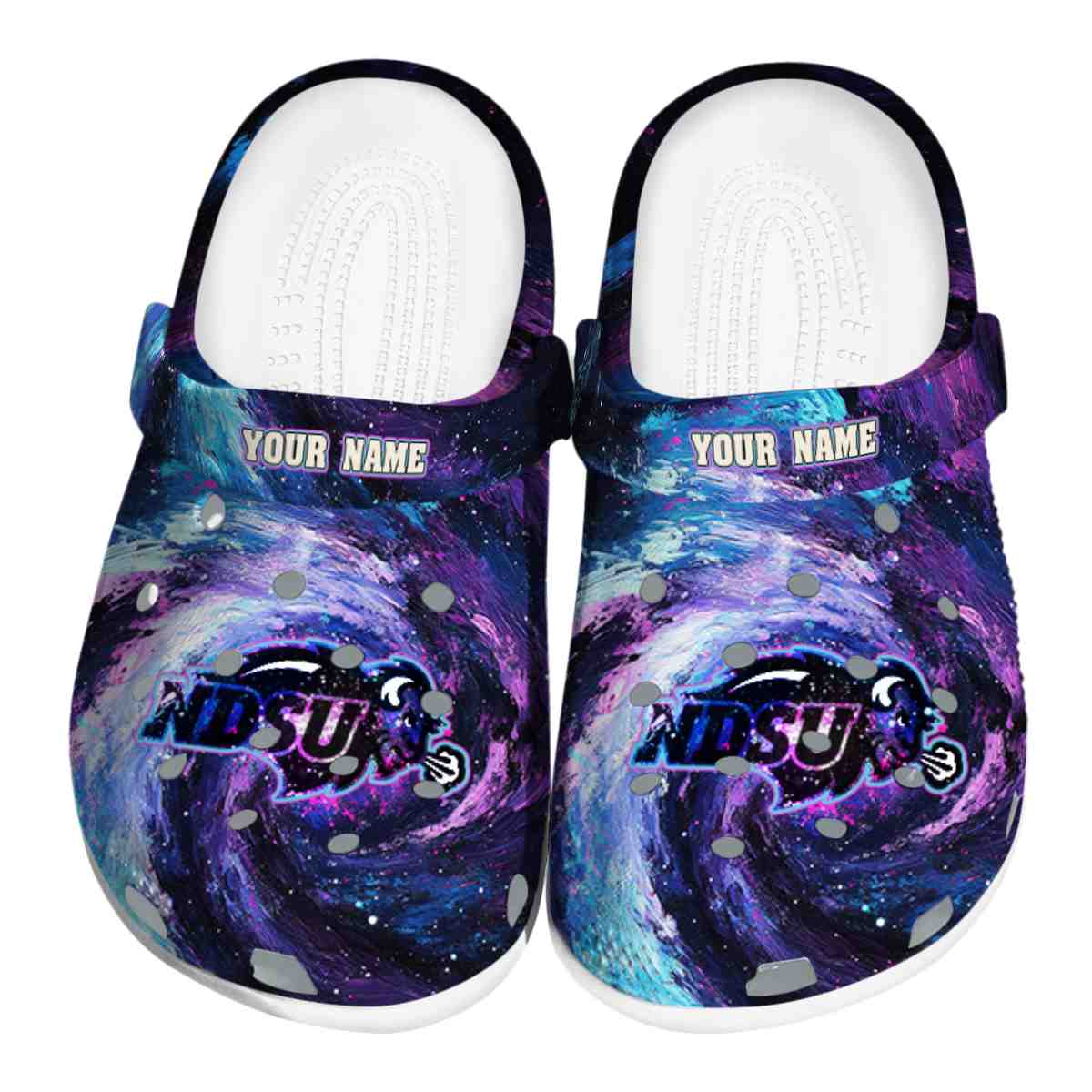 North Dakota State Bison 2025 NCAA Sport Crocs Clogs For Men Women and Kids - GNL1463630