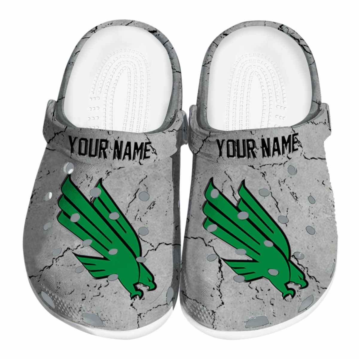 North Texas Mean Green 2025 NCAA Sport Crocs Clogs For Men Women and Kids - GNL1463649