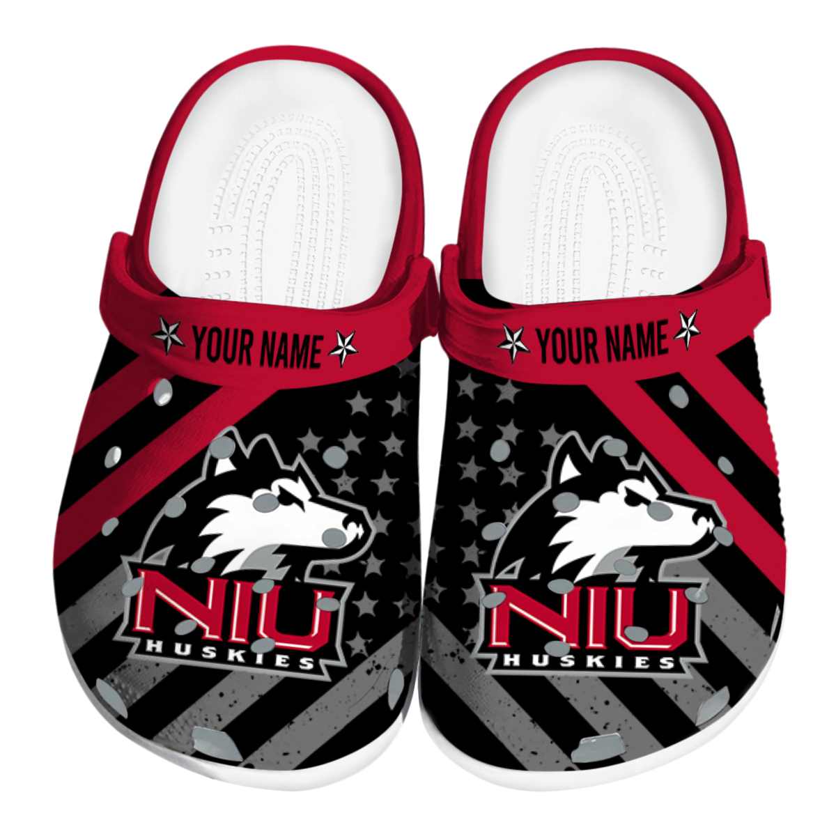 Northern Illinois Huskies 2025 NCAA Sport Crocs Clogs For Men Women and Kids - GNL1463654