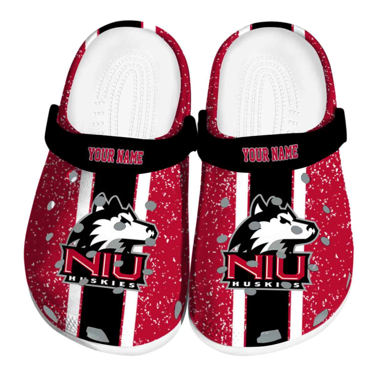 Northern Illinois Huskies 2025 NCAA Sport Crocs Clogs For Men Women and Kids - GNL1463659