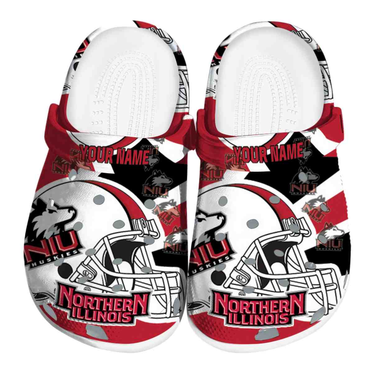 Northern Illinois Huskies 2025 NCAA Sport Crocs Clogs For Men Women and Kids - GNL1463678