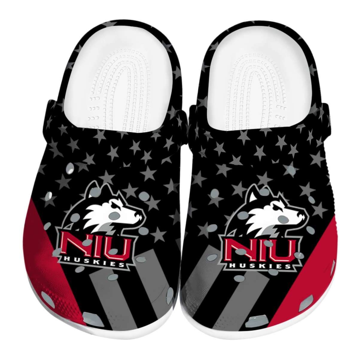 Northern Illinois Huskies 2025 NCAA Sport Crocs Clogs For Men Women and Kids - GNL1463677