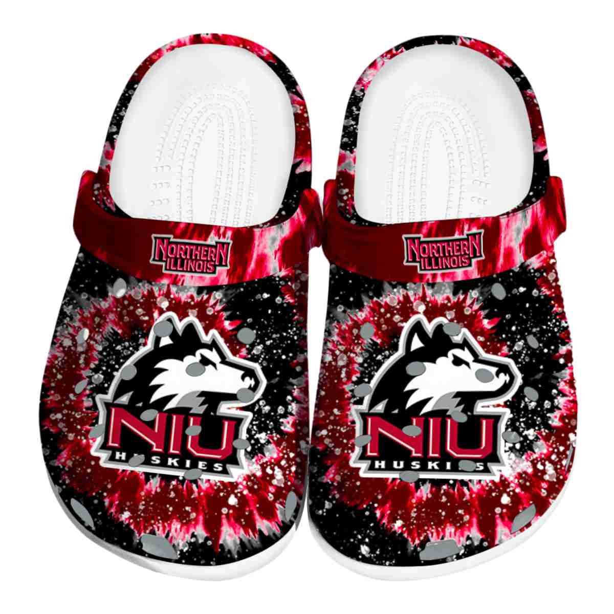 Northern Illinois Huskies 2025 NCAA Sport Crocs Clogs For Men Women and Kids - GNL1463702