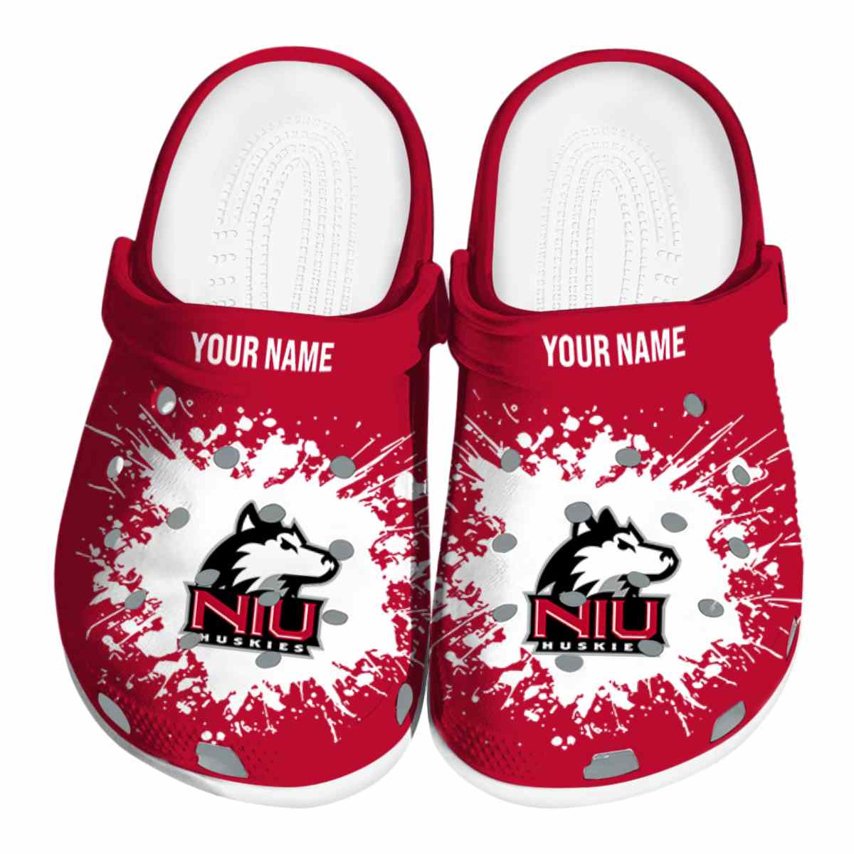 Northern Illinois Huskies 2025 NCAA Sport Crocs Clogs For Men Women and Kids - GNL1463684