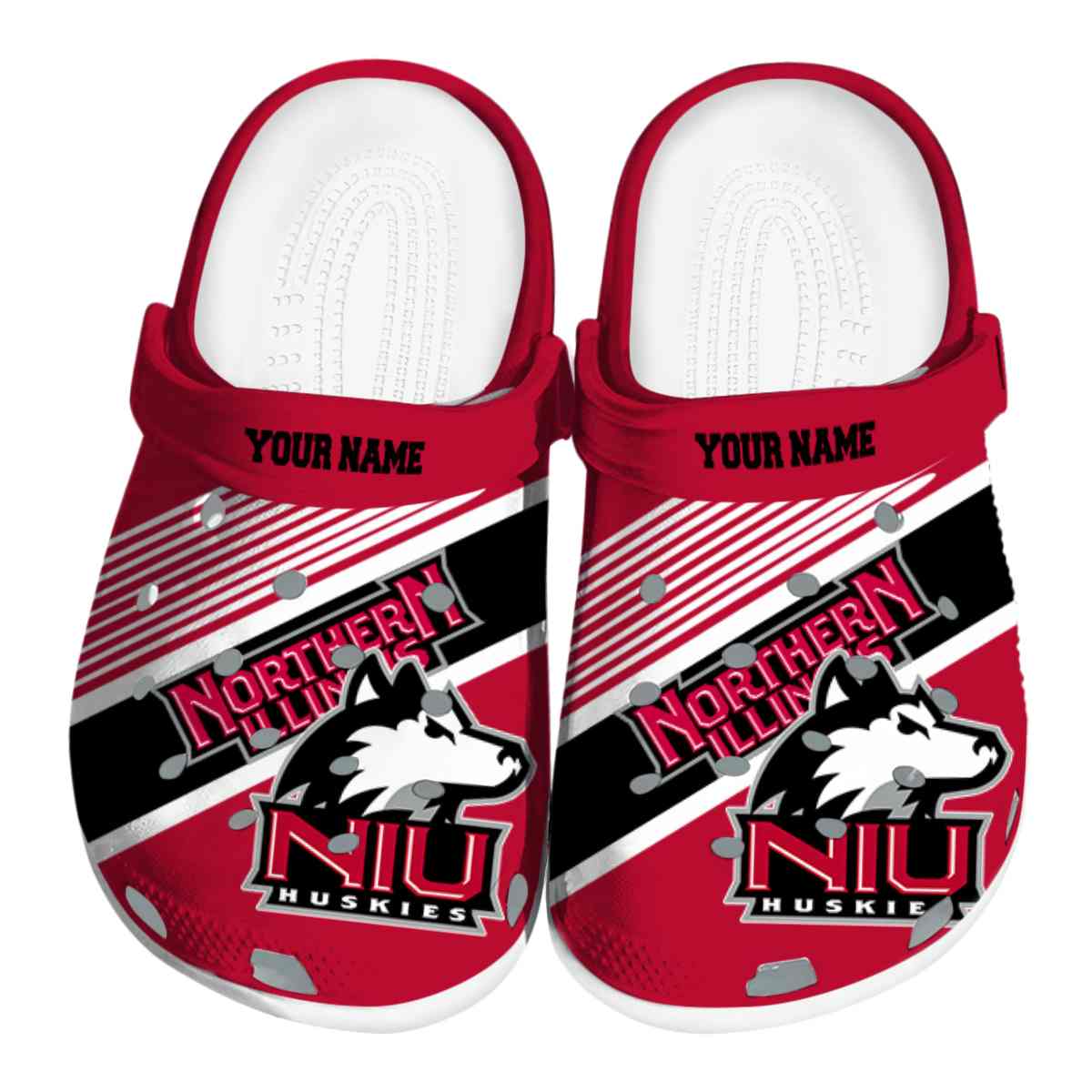 Northern Illinois Huskies 2025 NCAA Sport Crocs Clogs For Men Women and Kids - GNL1463692