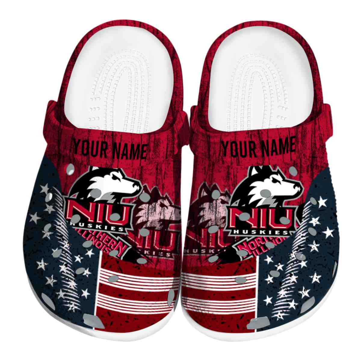 Northern Illinois Huskies 2025 NCAA Sport Crocs Clogs For Men Women and Kids - GNL1463704