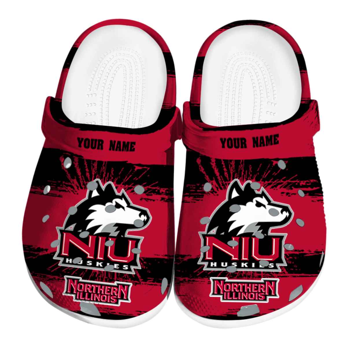 Northern Illinois Huskies 2025 NCAA Sport Crocs Clogs For Men Women and Kids - GNL1463707