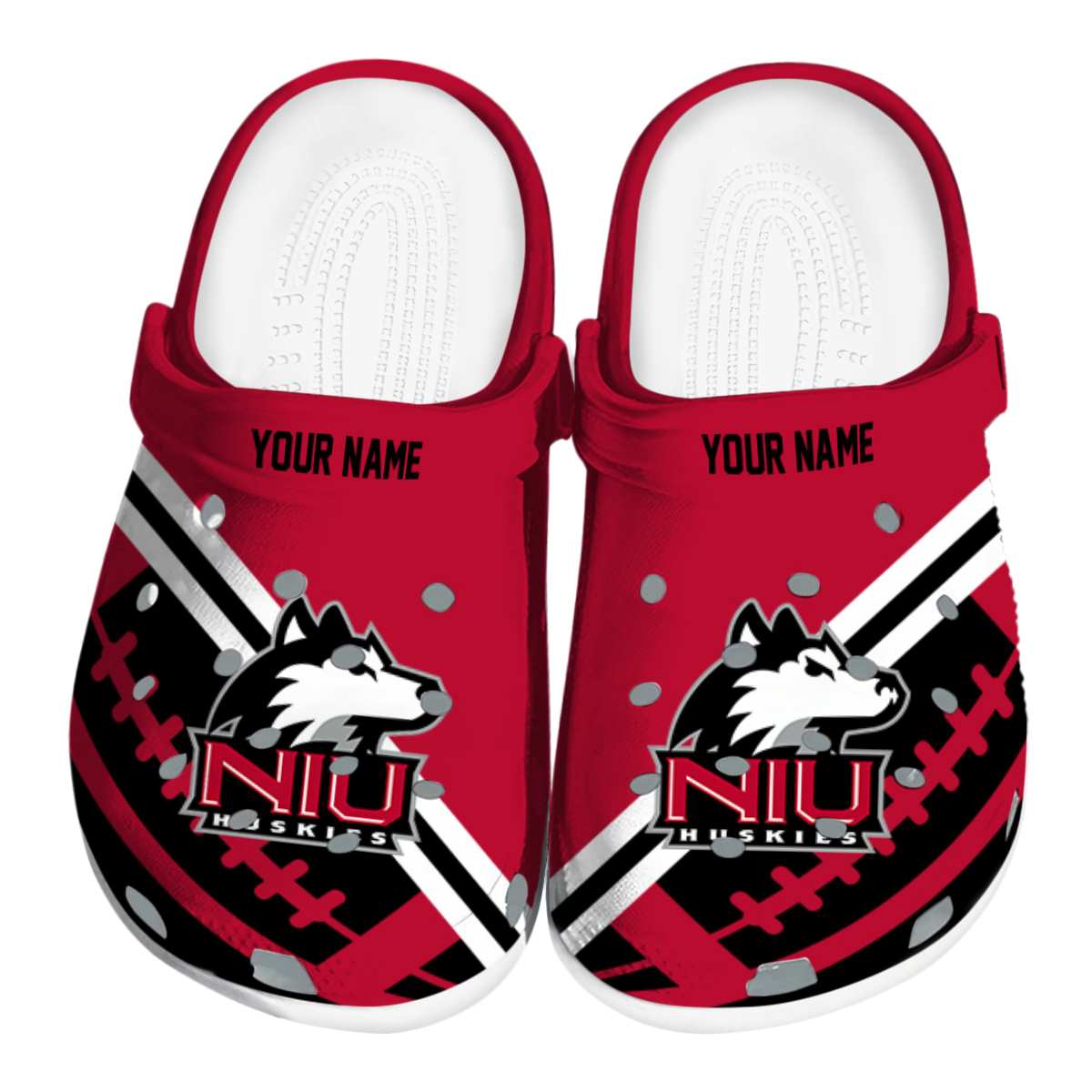 Northern Illinois Huskies 2025 NCAA Sport Crocs Clogs For Men Women and Kids - GNL1463703