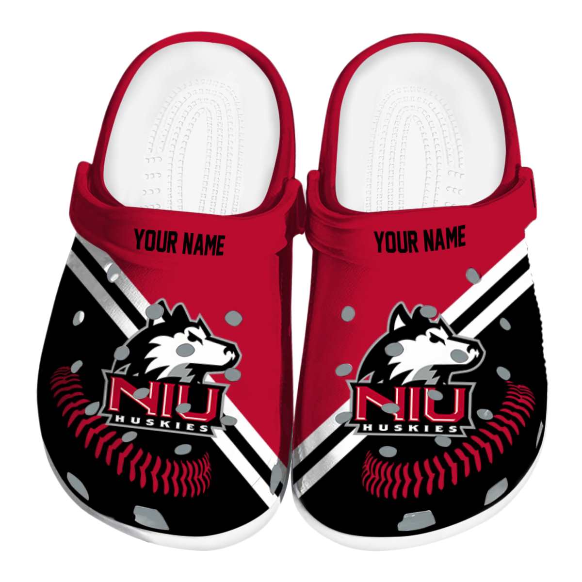 Northern Illinois Huskies 2025 NCAA Sport Crocs Clogs For Men Women and Kids - GNL1463693