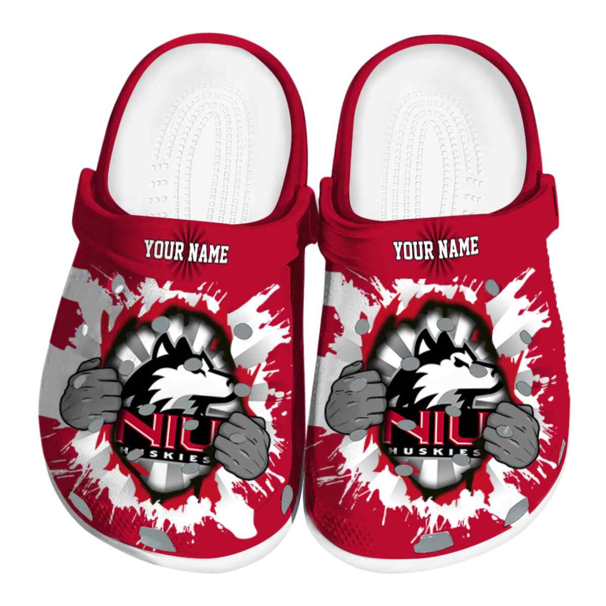 Northern Illinois Huskies 2025 NCAA Sport Crocs Clogs For Men Women and Kids - GNL1463679
