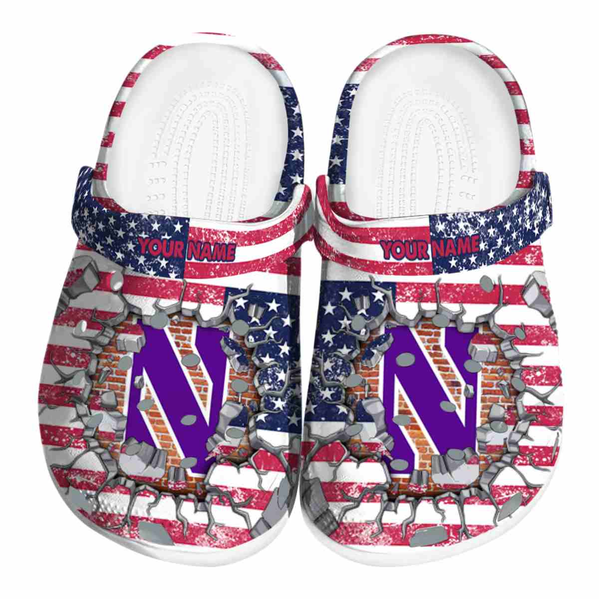 Northwestern Wildcats 2025 NCAA Sport Crocs Clogs For Men Women and Kids - GNL1463718