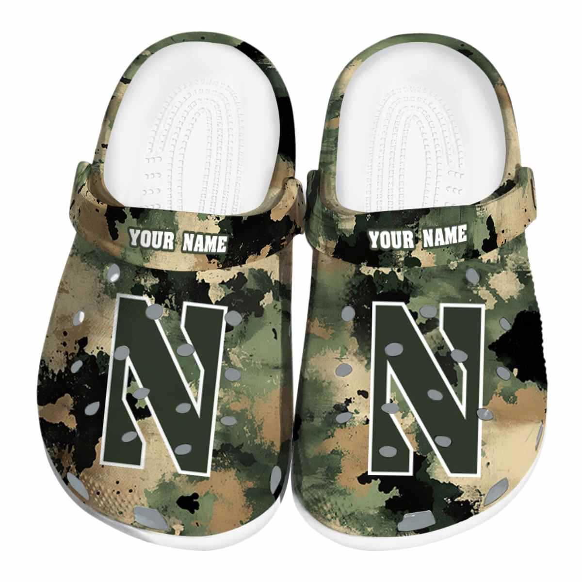 Northwestern Wildcats 2025 NCAA Sport Crocs Clogs For Men Women and Kids - GNL1463728