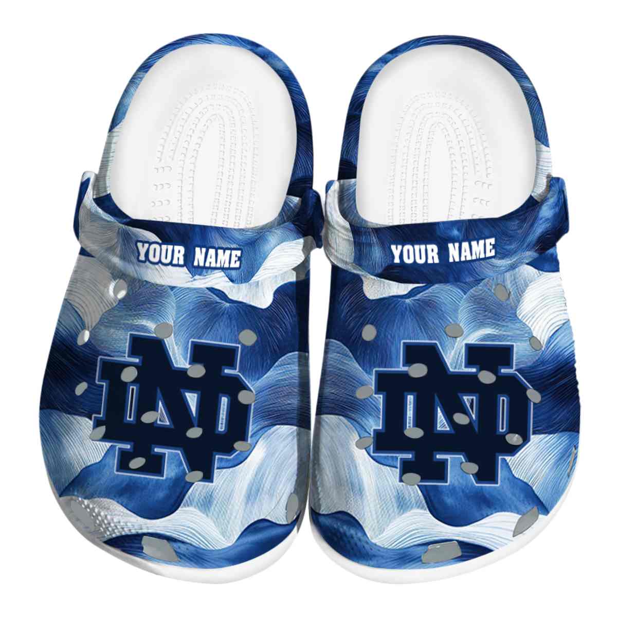 Notre Dame Fighting Irish 2025 NCAA Sport Crocs Clogs For Men Women and Kids - GNL1463741