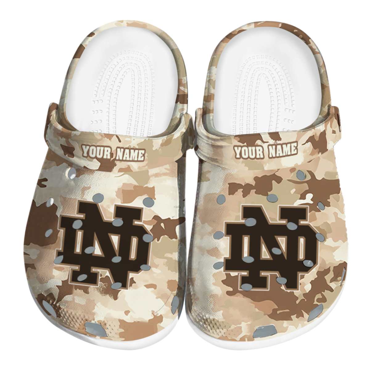Notre Dame Fighting Irish 2025 NCAA Sport Crocs Clogs For Men Women and Kids - GNL1463766