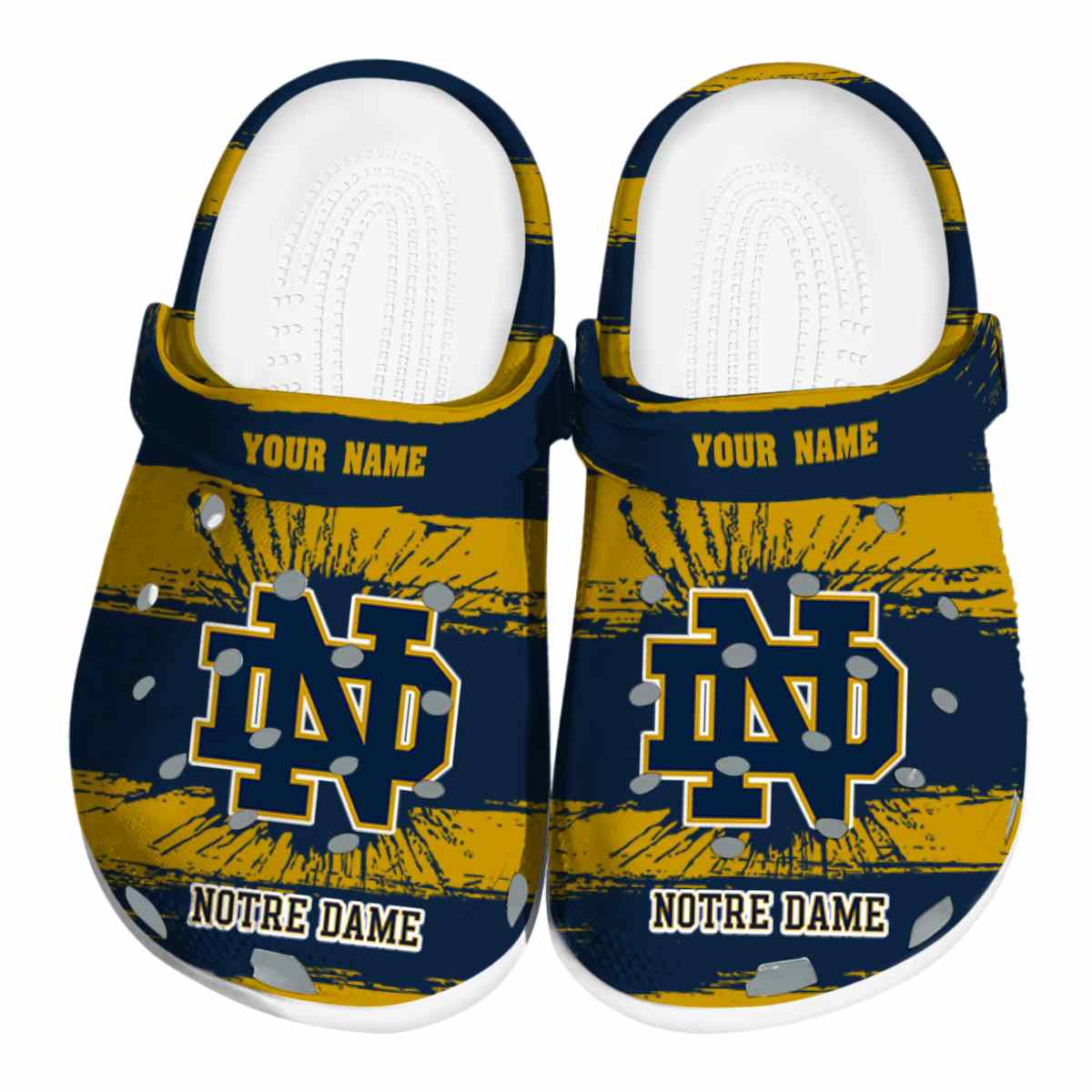 Notre Dame Fighting Irish 2025 NCAA Sport Crocs Clogs For Men Women and Kids - GNL1463761