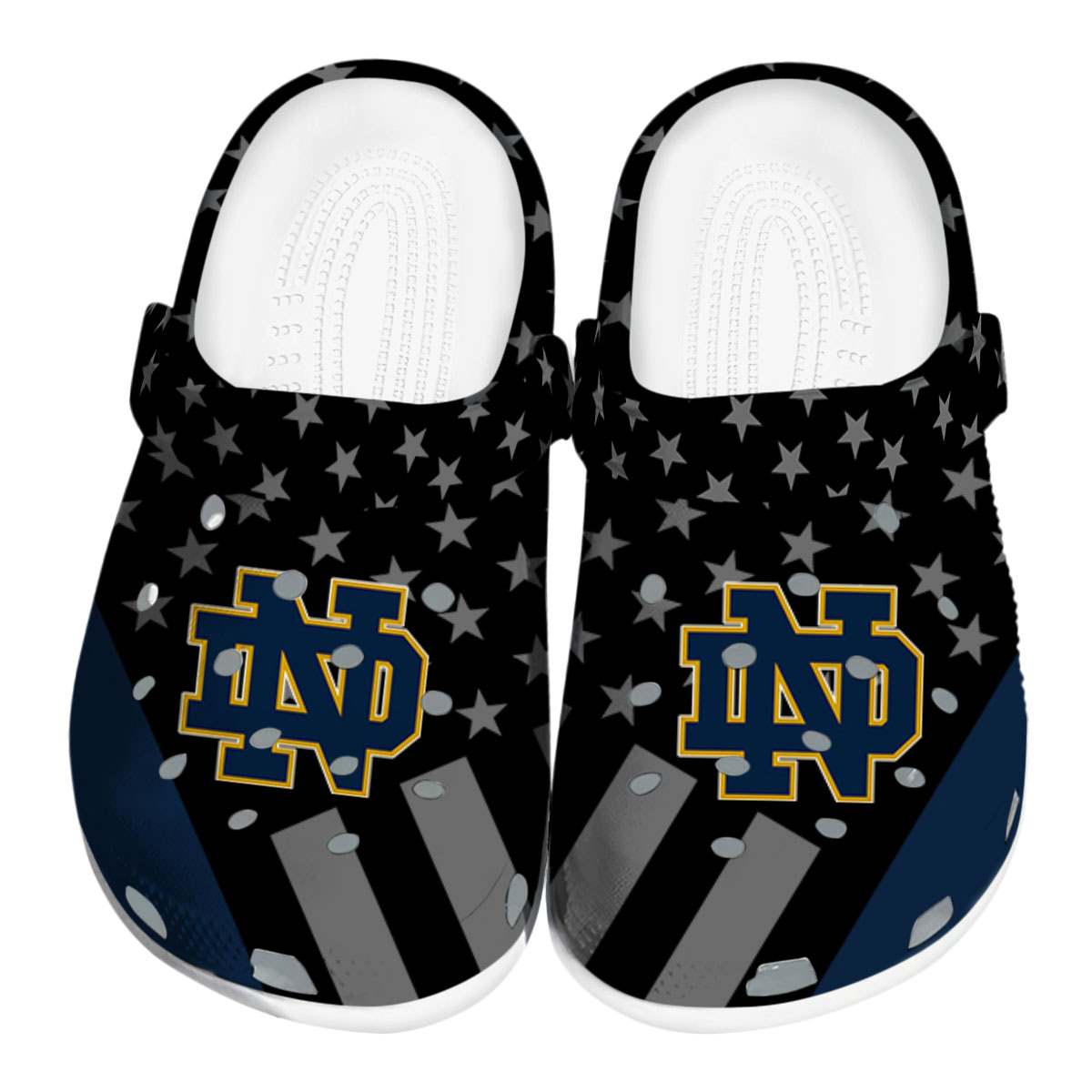 Notre Dame Fighting Irish 2025 NCAA Sport Crocs Clogs For Men Women and Kids - GNL1463750
