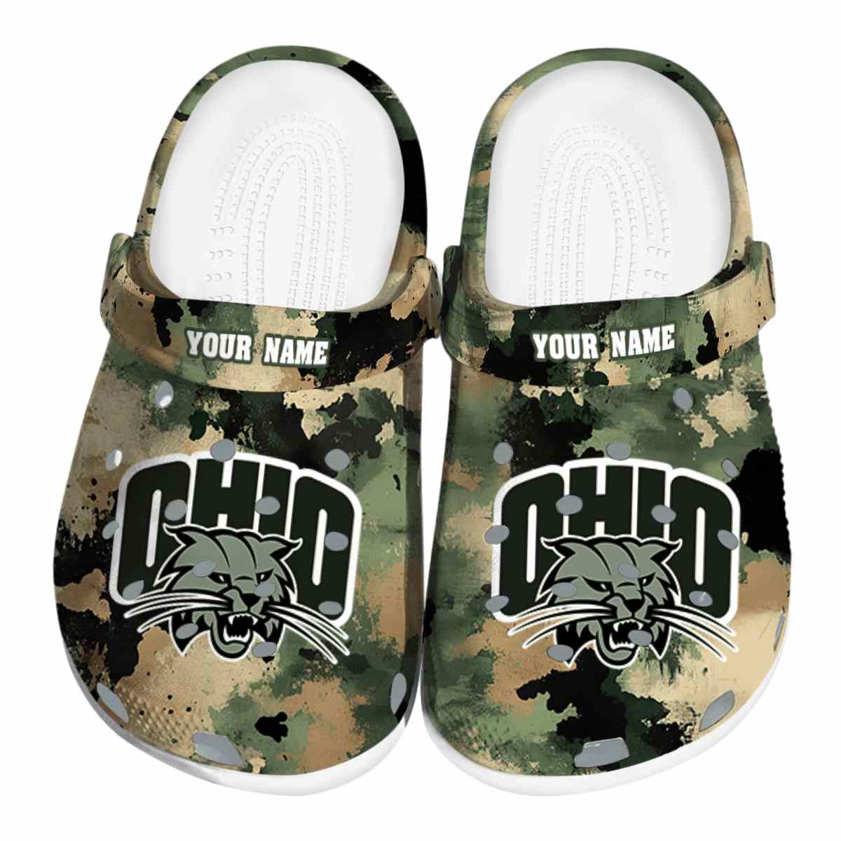 Ohio Bobcats 2025 NCAA Sport Crocs Clogs For Men Women and Kids - GNL1463788