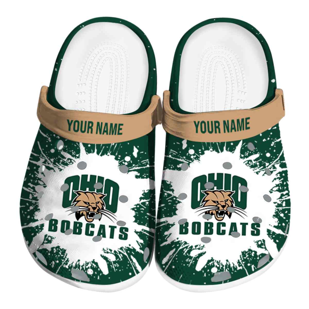 Ohio Bobcats 2025 NCAA Sport Crocs Clogs For Men Women and Kids - GNL1463774