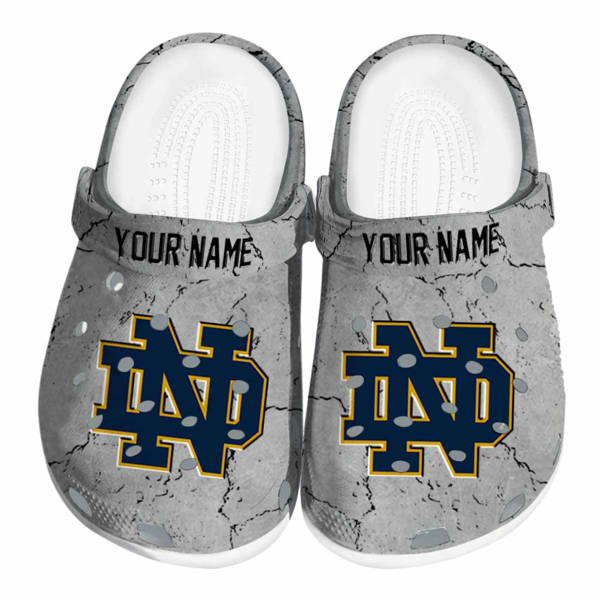 Notre Dame Fighting Irish 2025 NCAA Sport Crocs Clogs For Men Women and Kids - GNL1463773