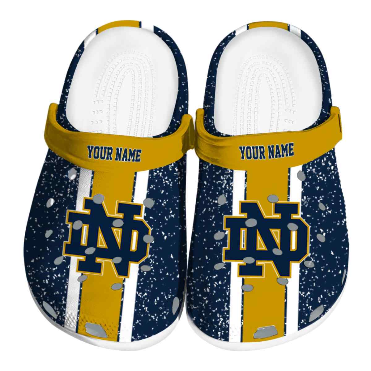 Notre Dame Fighting Irish 2025 NCAA Sport Crocs Clogs For Men Women and Kids - GNL1463781
