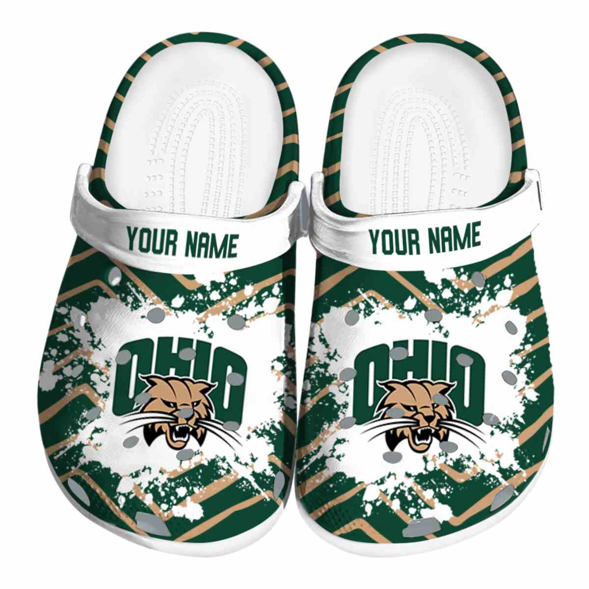 Ohio Bobcats 2025 NCAA Sport Crocs Clogs For Men Women and Kids - GNL1463791