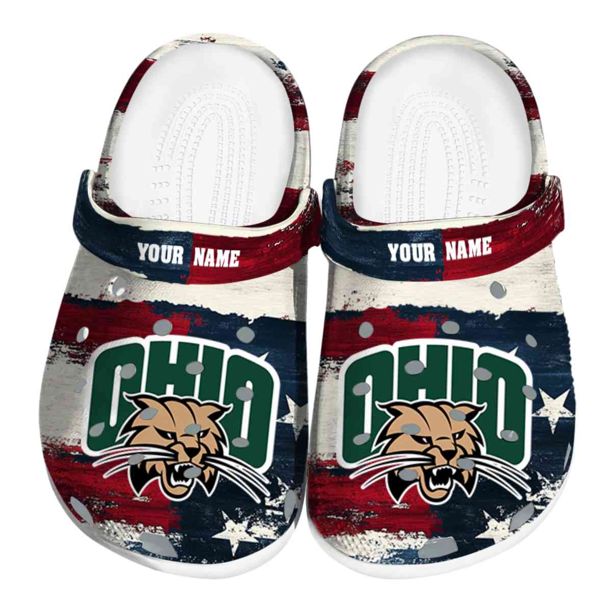 Ohio Bobcats 2025 NCAA Sport Crocs Clogs For Men Women and Kids - GNL1463771