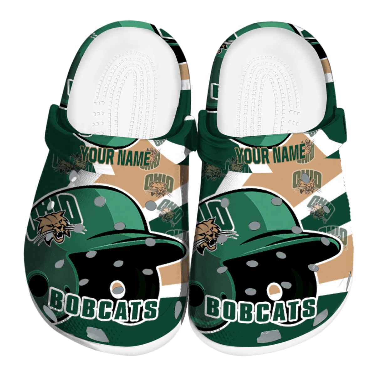 Ohio Bobcats 2025 NCAA Sport Crocs Clogs For Men Women and Kids - GNL1463775