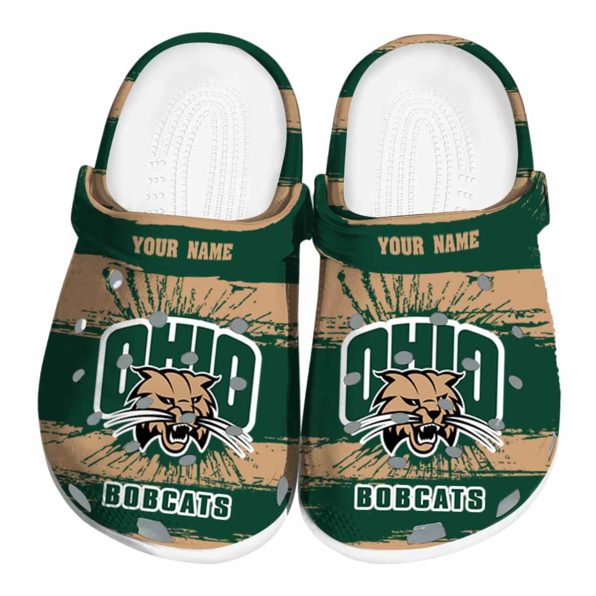 Ohio Bobcats 2025 NCAA Sport Crocs Clogs For Men Women and Kids - GNL1463772