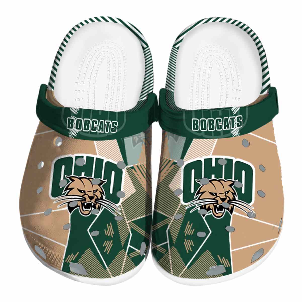 Ohio Bobcats 2025 NCAA Sport Crocs Clogs For Men Women and Kids - GNL1463783