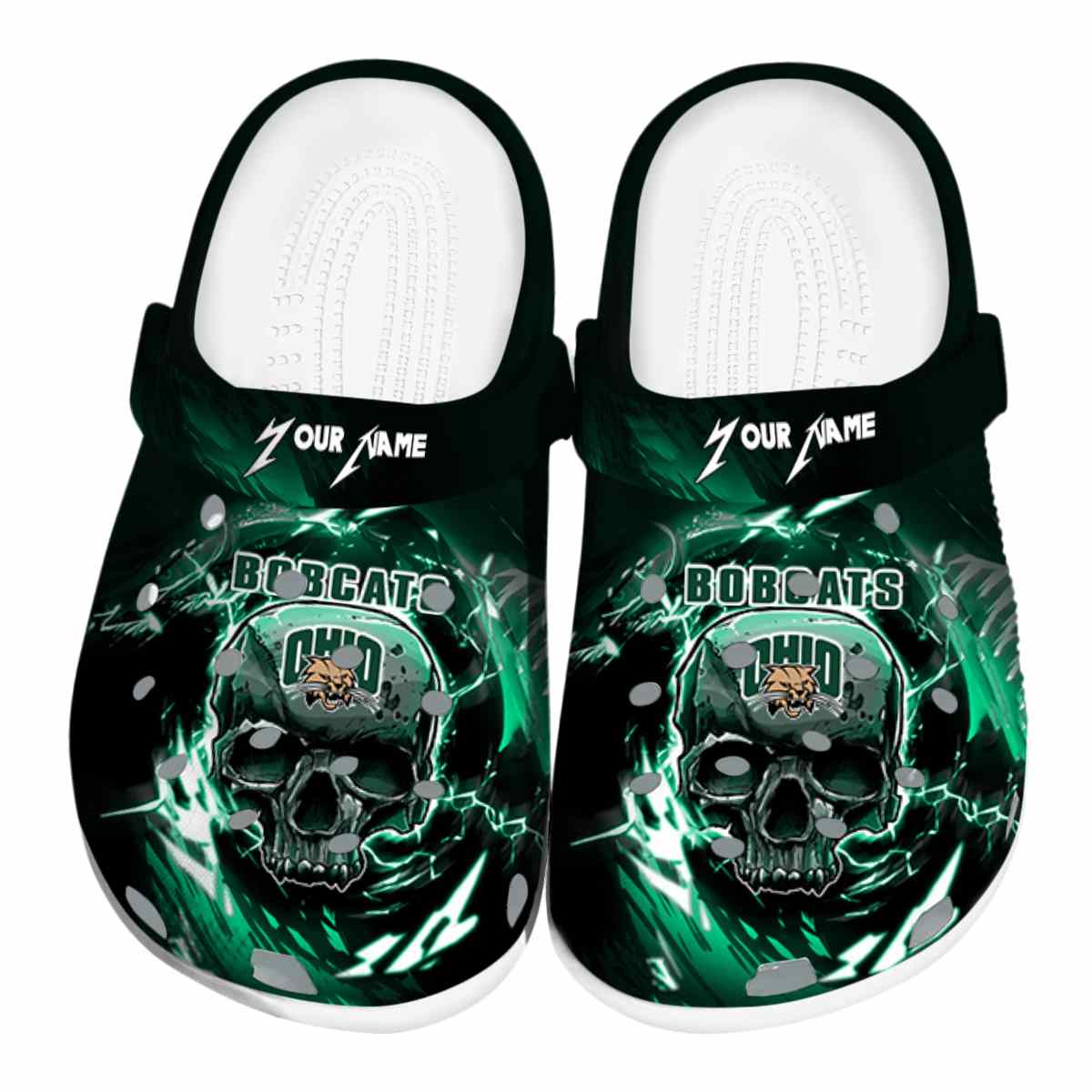 Ohio Bobcats 2025 NCAA Sport Crocs Clogs For Men Women and Kids - GNL1463802