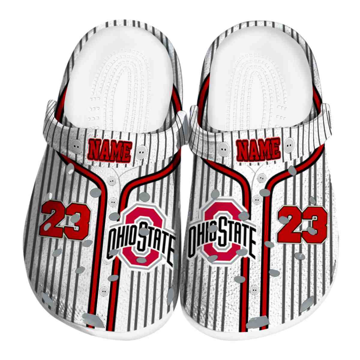 Ohio State Buckeyes 2025 NCAA Sport Crocs Clogs For Men Women and Kids - GNL1463817