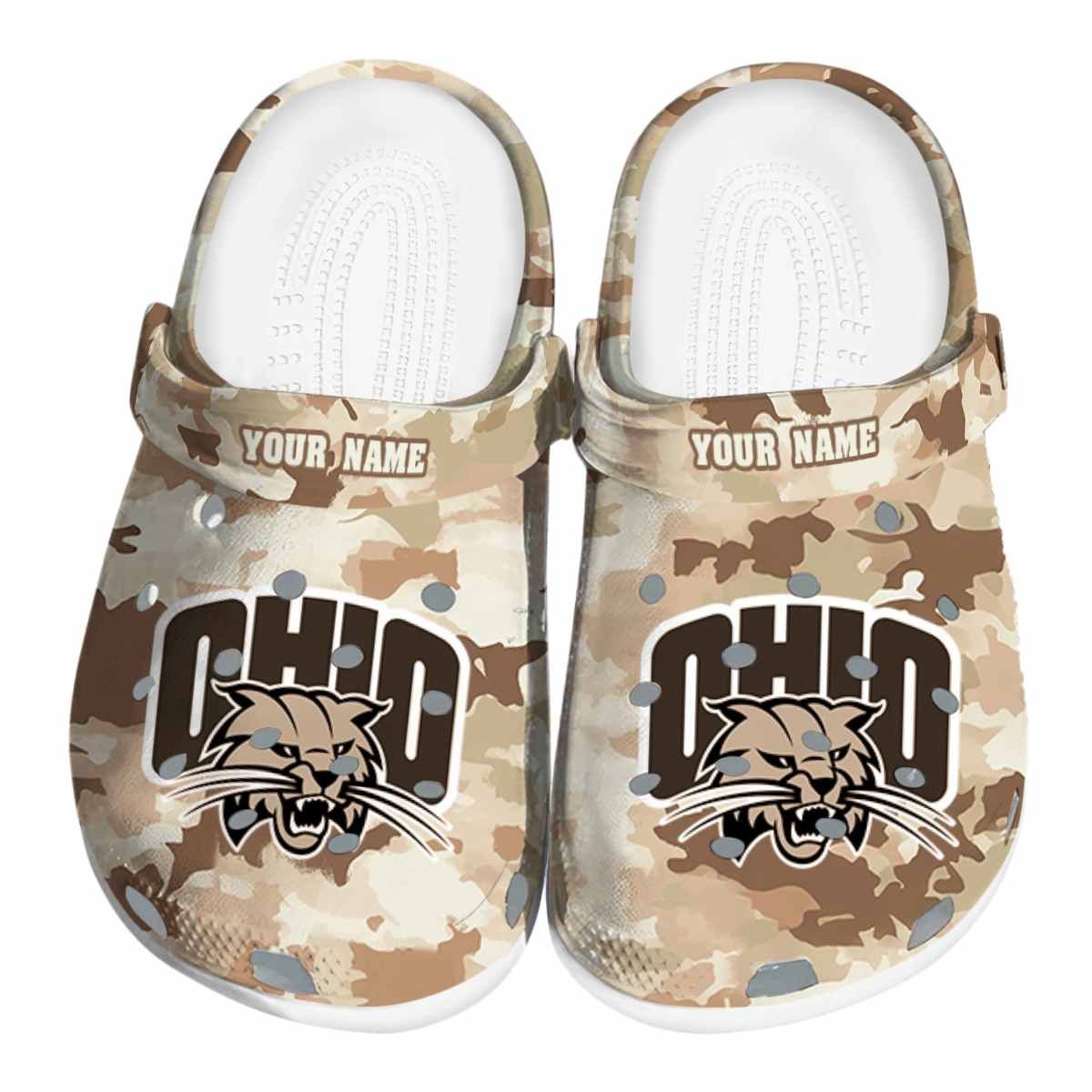 Ohio Bobcats 2025 NCAA Sport Crocs Clogs For Men Women and Kids - GNL1463797
