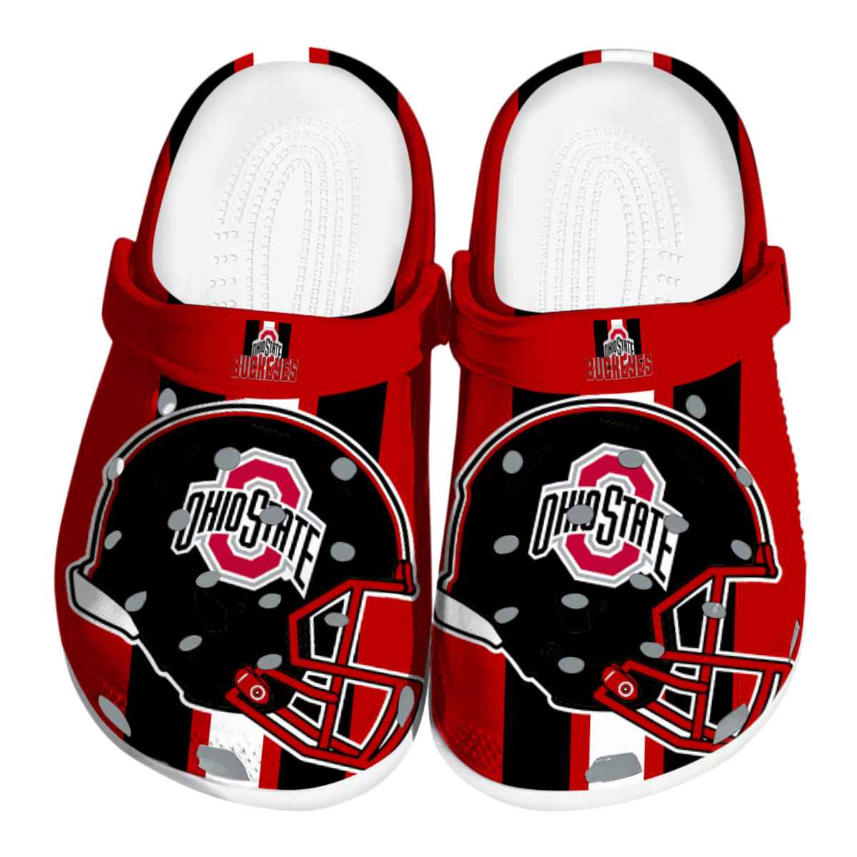 Ohio State Buckeyes 2025 NCAA Sport Crocs Clogs For Men Women and Kids - GNL1463816