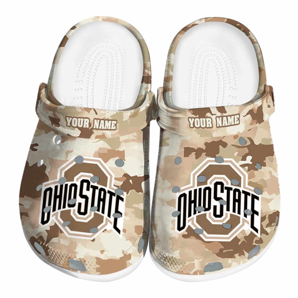 Ohio State Buckeyes 2025 NCAA Sport Crocs Clogs For Men Women and Kids - GNL1463814