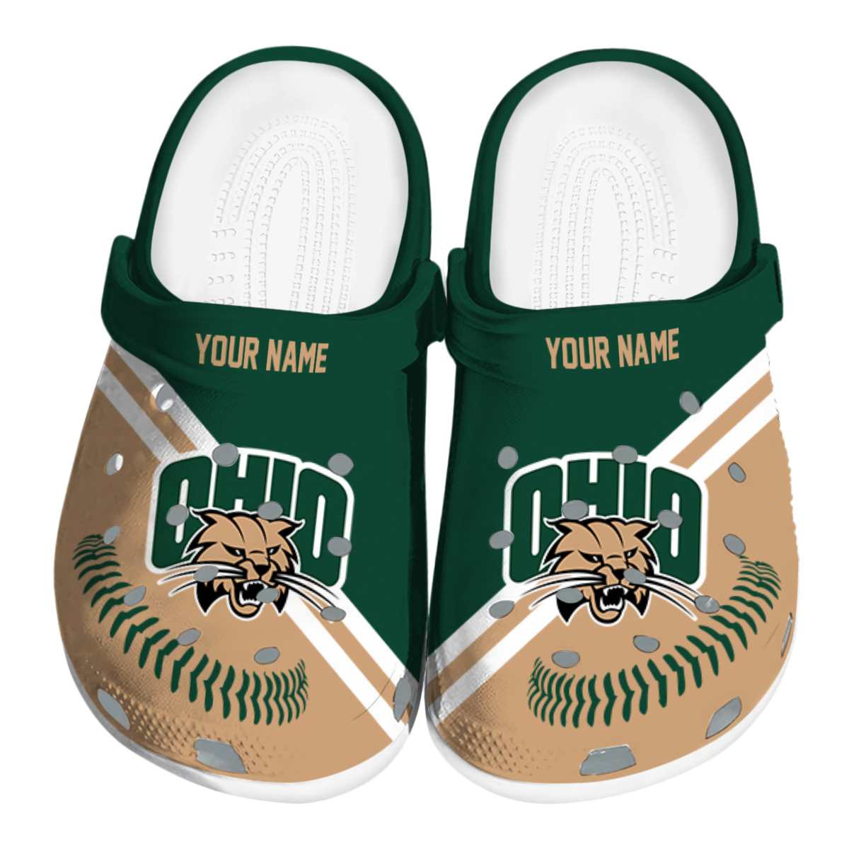 Ohio Bobcats 2025 NCAA Sport Crocs Clogs For Men Women and Kids - GNL1463822