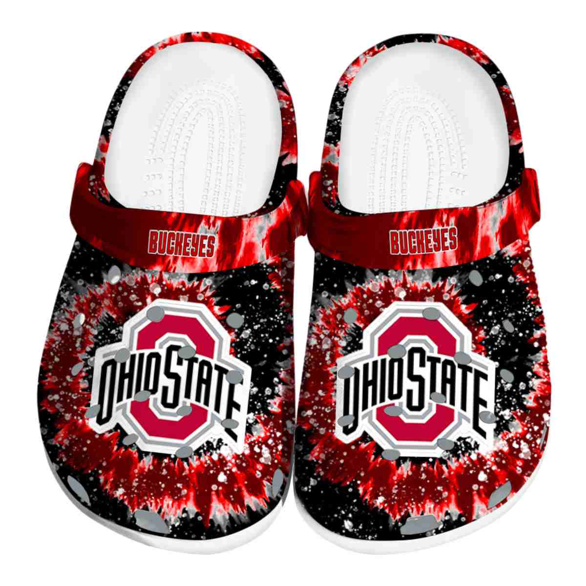 Ohio State Buckeyes 2025 NCAA Sport Crocs Clogs For Men Women and Kids - GNL1463806