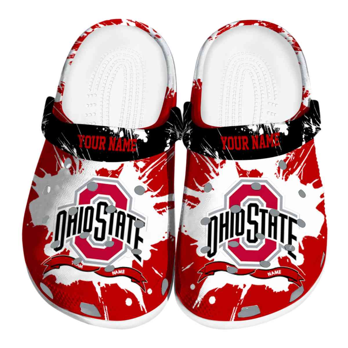 Ohio State Buckeyes 2025 NCAA Sport Crocs Clogs For Men Women and Kids - GNL1463819