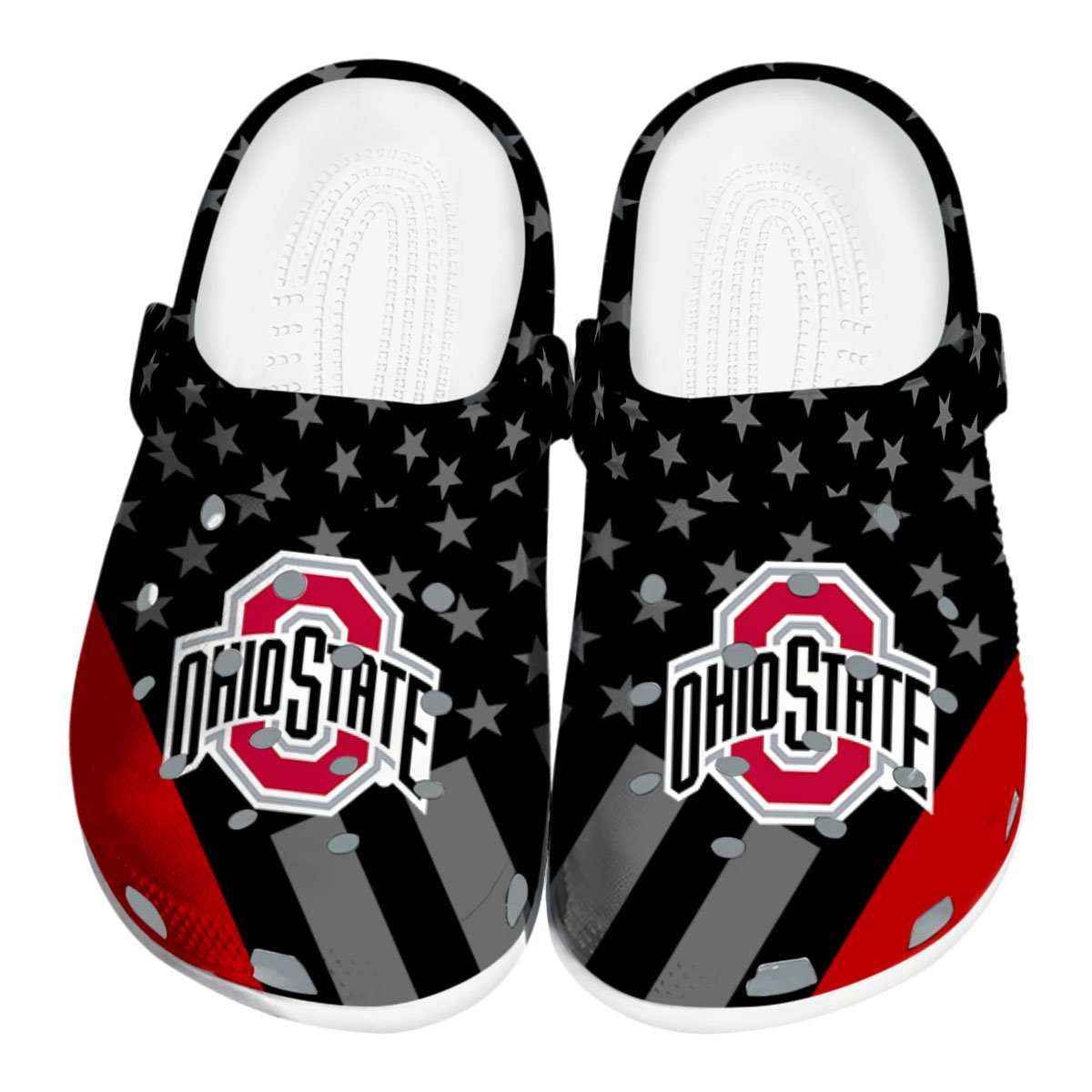 Ohio State Buckeyes 2025 NCAA Sport Crocs Clogs For Men Women and Kids - GNL1463811