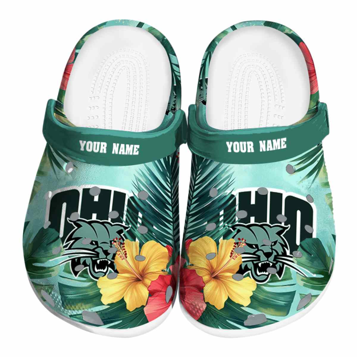 Ohio Bobcats 2025 NCAA Sport Crocs Clogs For Men Women and Kids - GNL1463798