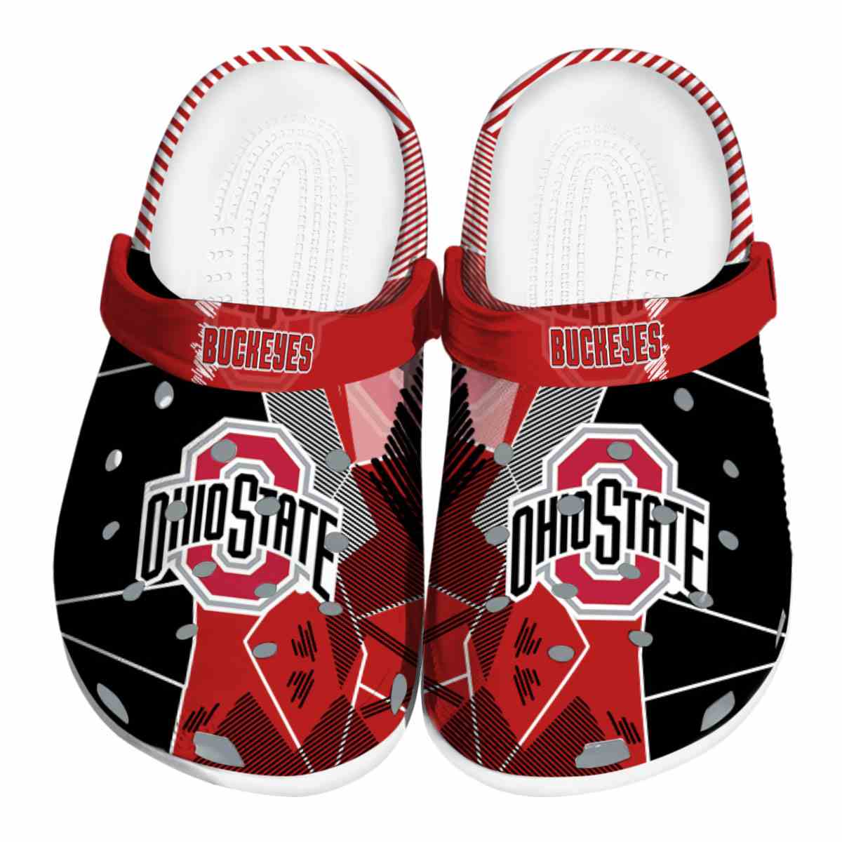 Ohio State Buckeyes 2025 NCAA Sport Crocs Clogs For Men Women and Kids - GNL1463799