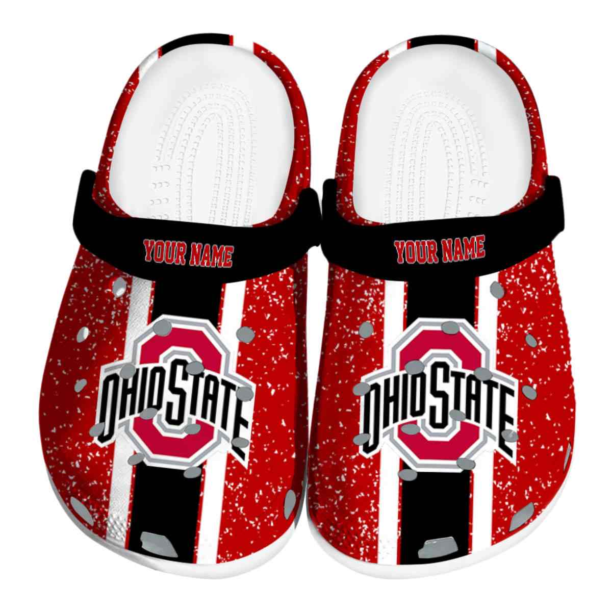 Ohio State Buckeyes 2025 NCAA Sport Crocs Clogs For Men Women and Kids - GNL1463825