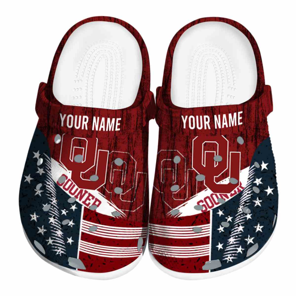 Oklahoma Sooners 2025 NCAA Sport Crocs Clogs For Men Women and Kids - GNL1463828