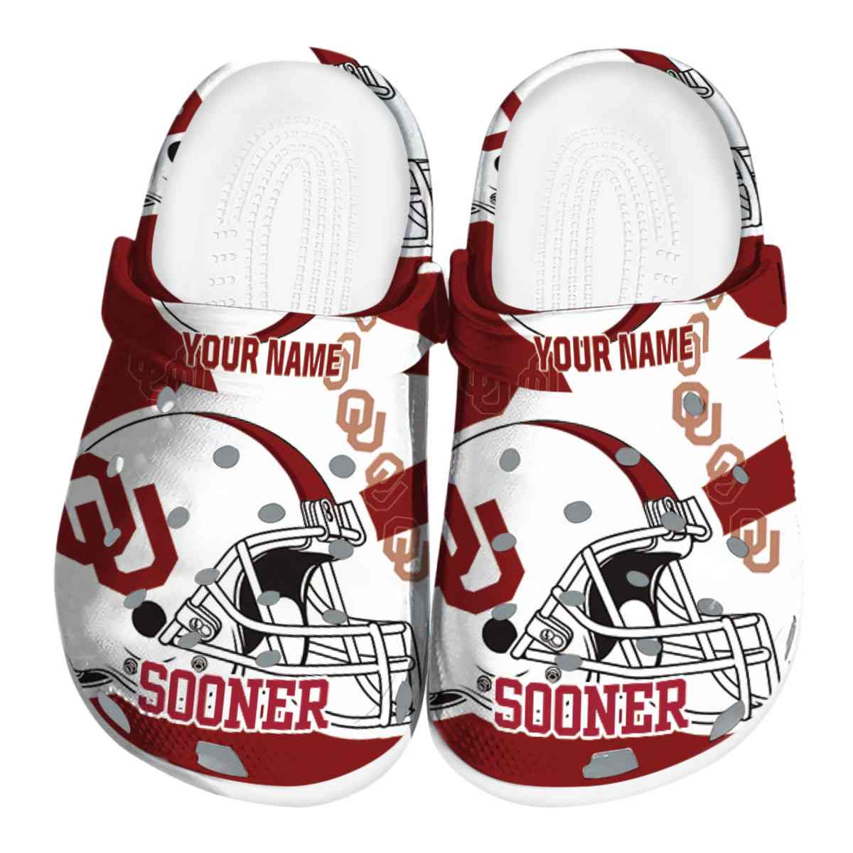 Oklahoma Sooners 2025 NCAA Sport Crocs Clogs For Men Women and Kids - GNL1463827