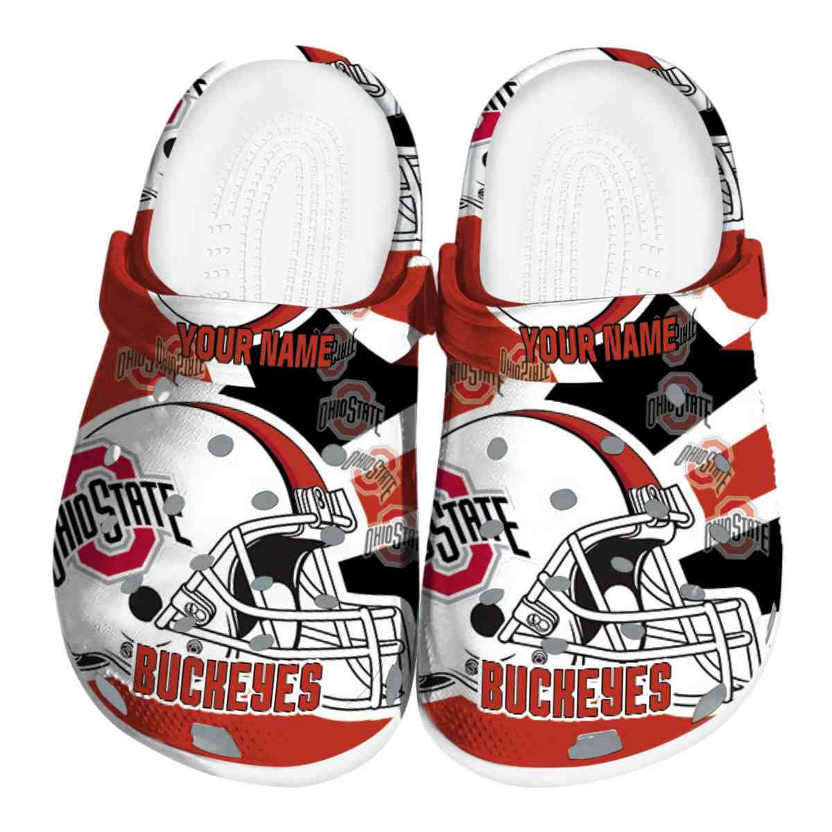 Ohio State Buckeyes 2025 NCAA Sport Crocs Clogs For Men Women and Kids - GNL1463843