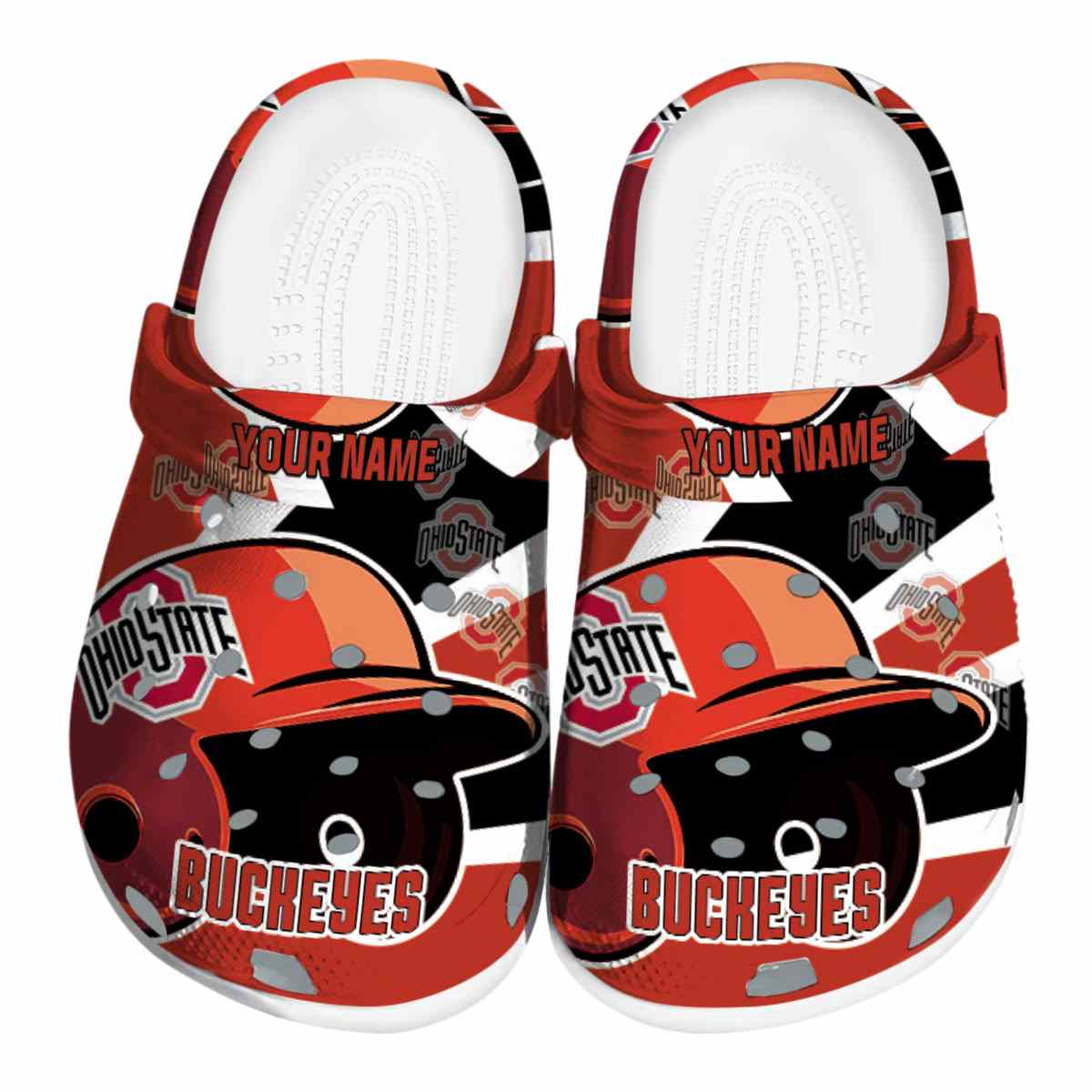 Ohio State Buckeyes 2025 NCAA Sport Crocs Clogs For Men Women and Kids - GNL1463842