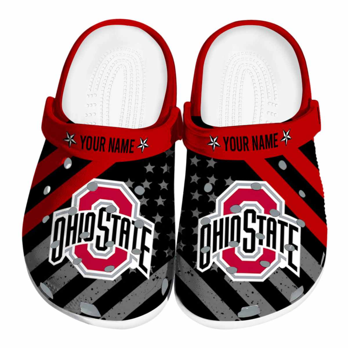Ohio State Buckeyes 2025 NCAA Sport Crocs Clogs For Men Women and Kids - GNL1463837