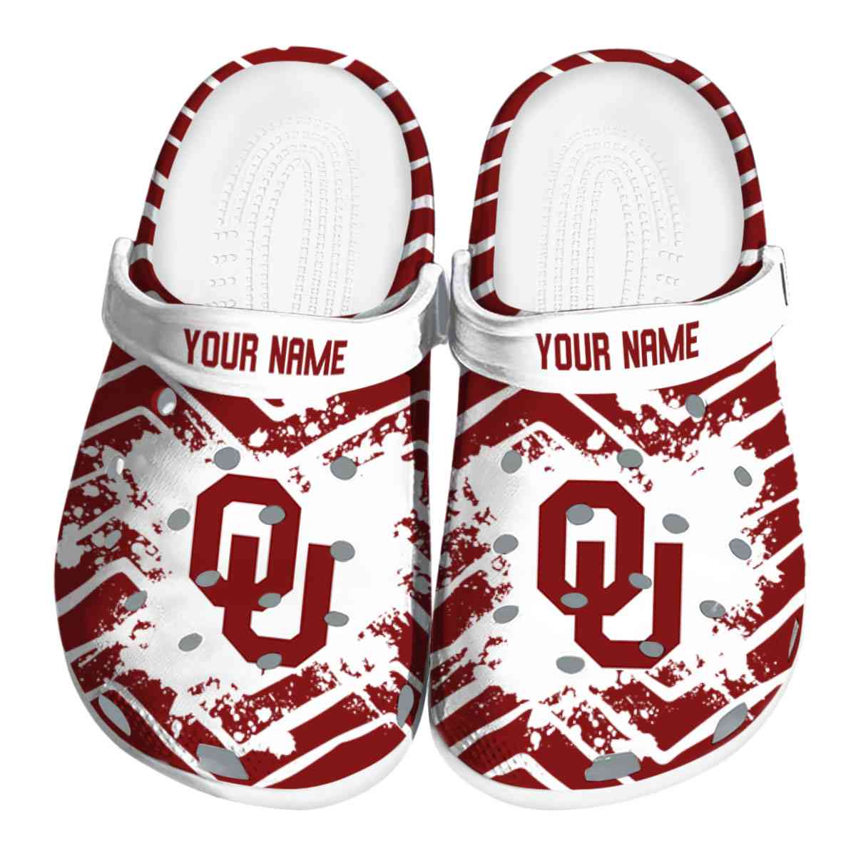 Oklahoma Sooners 2025 NCAA Sport Crocs Clogs For Men Women and Kids - GNL1463846