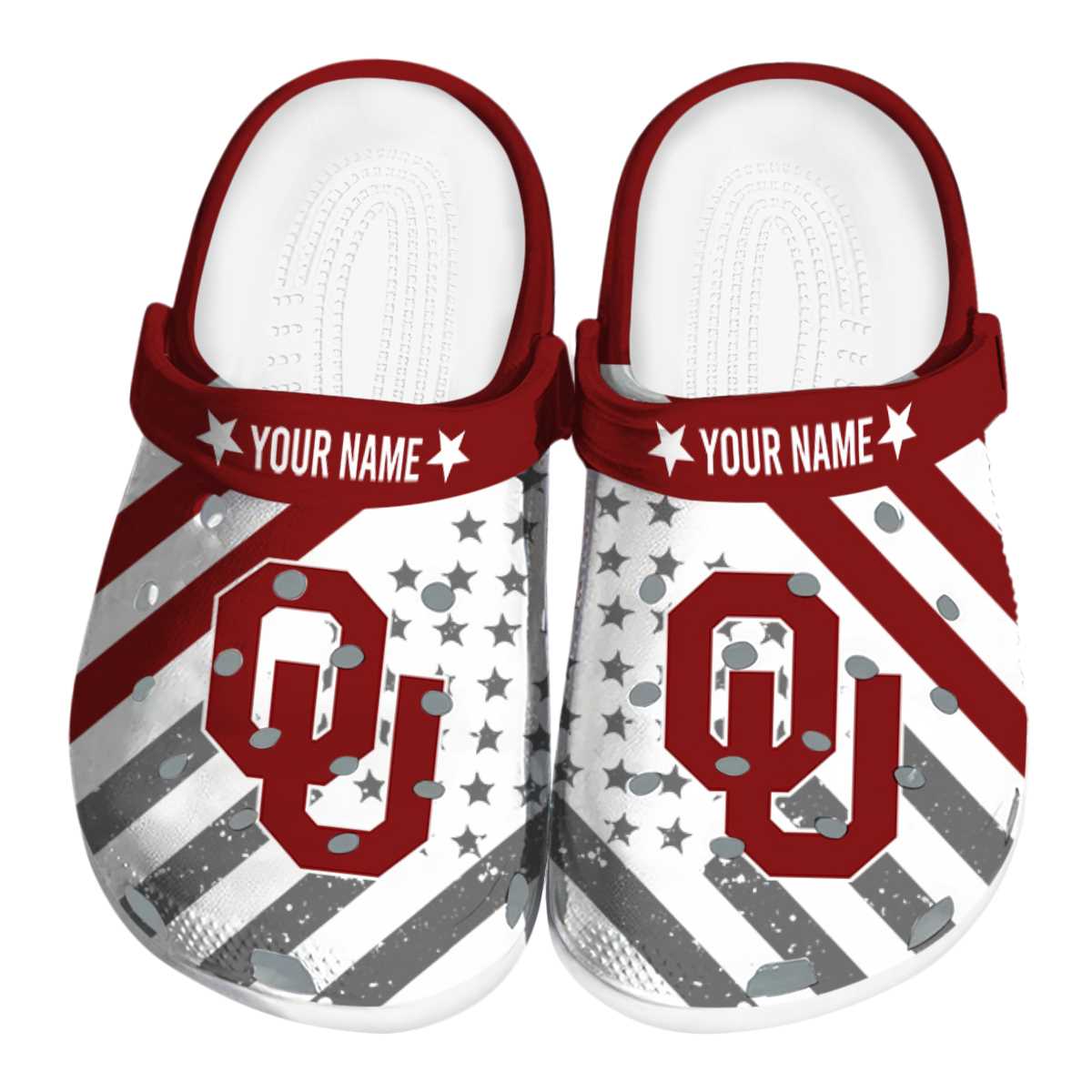 Oklahoma Sooners 2025 NCAA Sport Crocs Clogs For Men Women and Kids - GNL1463880