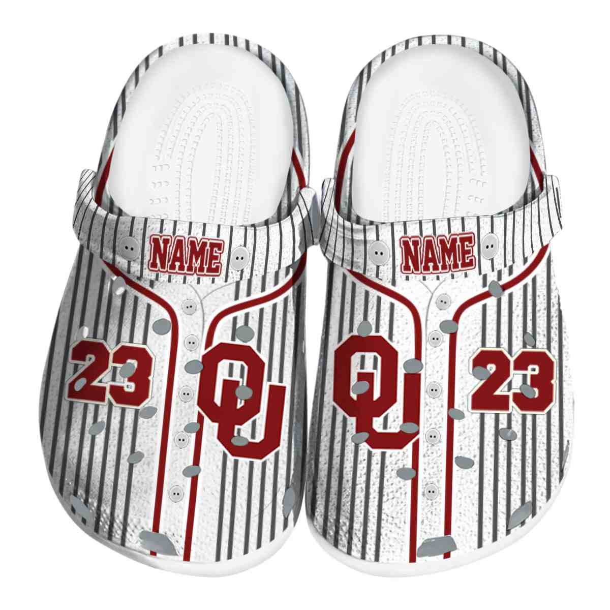 Oklahoma Sooners 2025 NCAA Sport Crocs Clogs For Men Women and Kids - GNL1463883