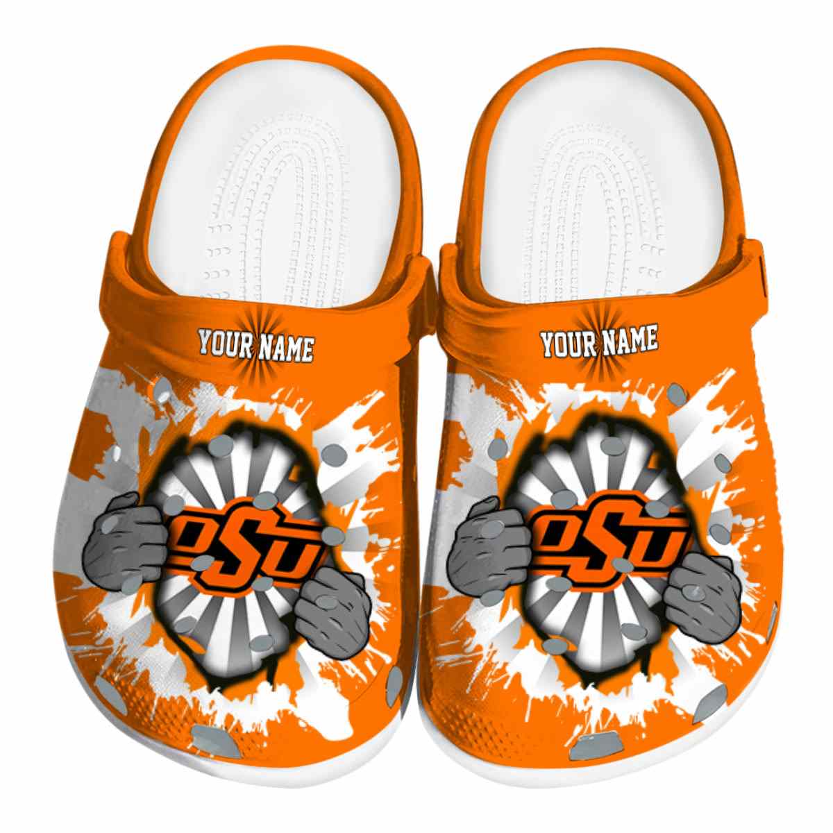 Oklahoma State Cowboys 2025 NCAA Sport Crocs Clogs For Men Women and Kids - GNL1463904